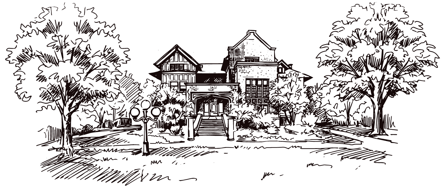 Line Drawing of The Baillie