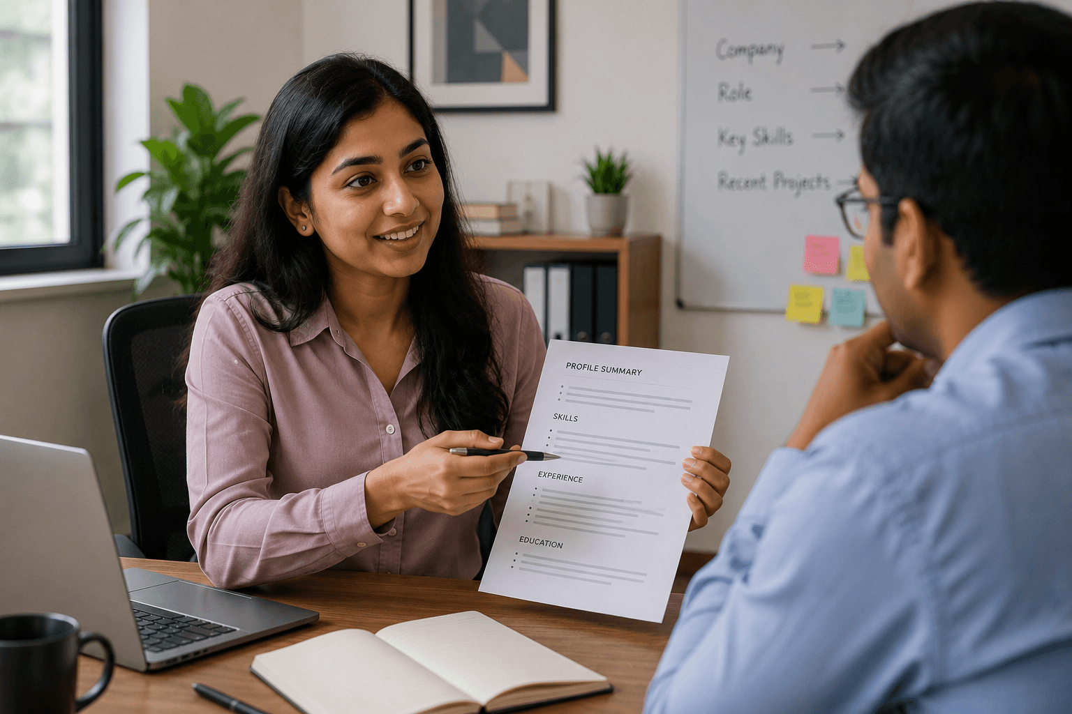 Tailoring the Answer to Each Interview