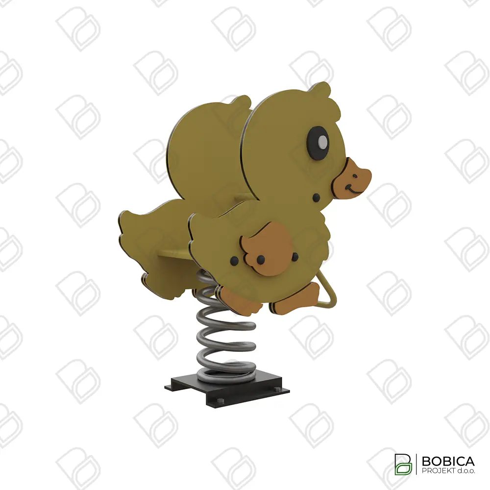 Njihalica na opruzi patkica dvostruka - "Double Duckling Rocker"