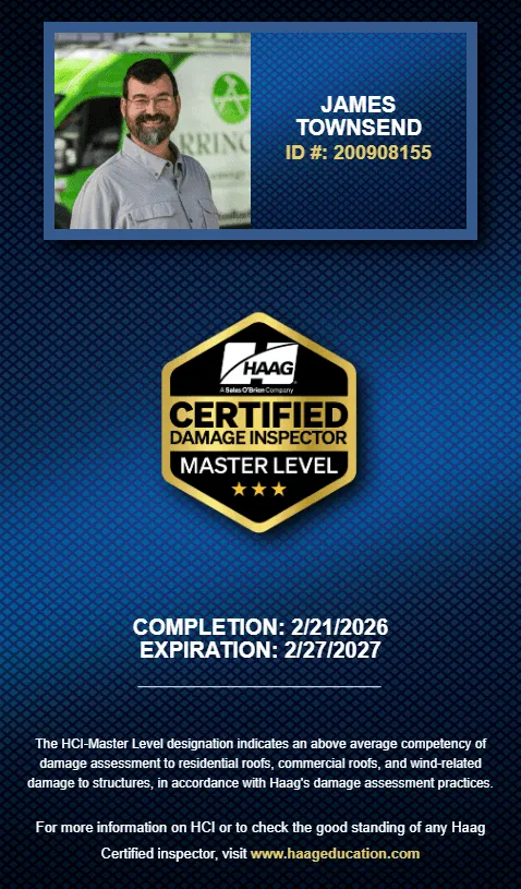 Haag HCI Master Level - Inspector ID Card