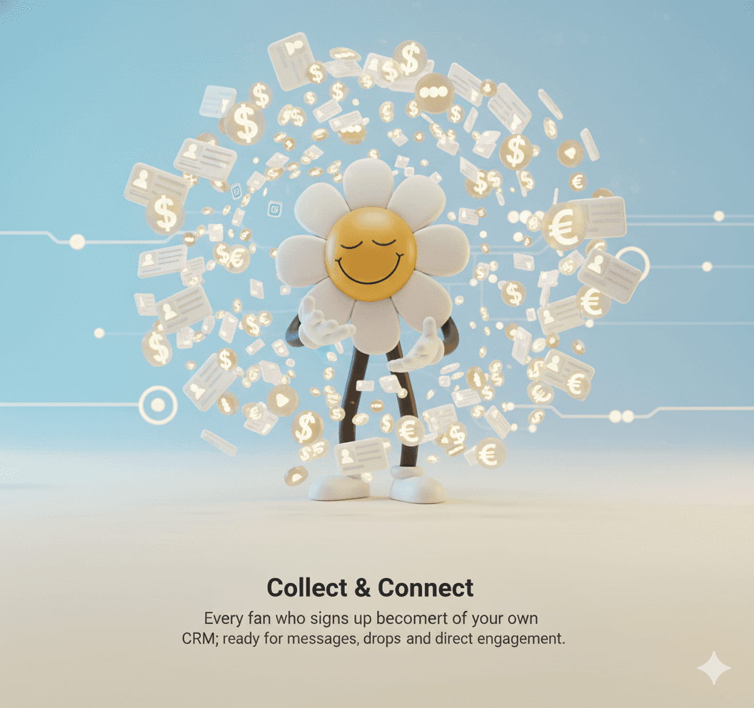 Envelope containing recommendations like “Fix churn spike” and “Action,” symbolizing actionable insights.