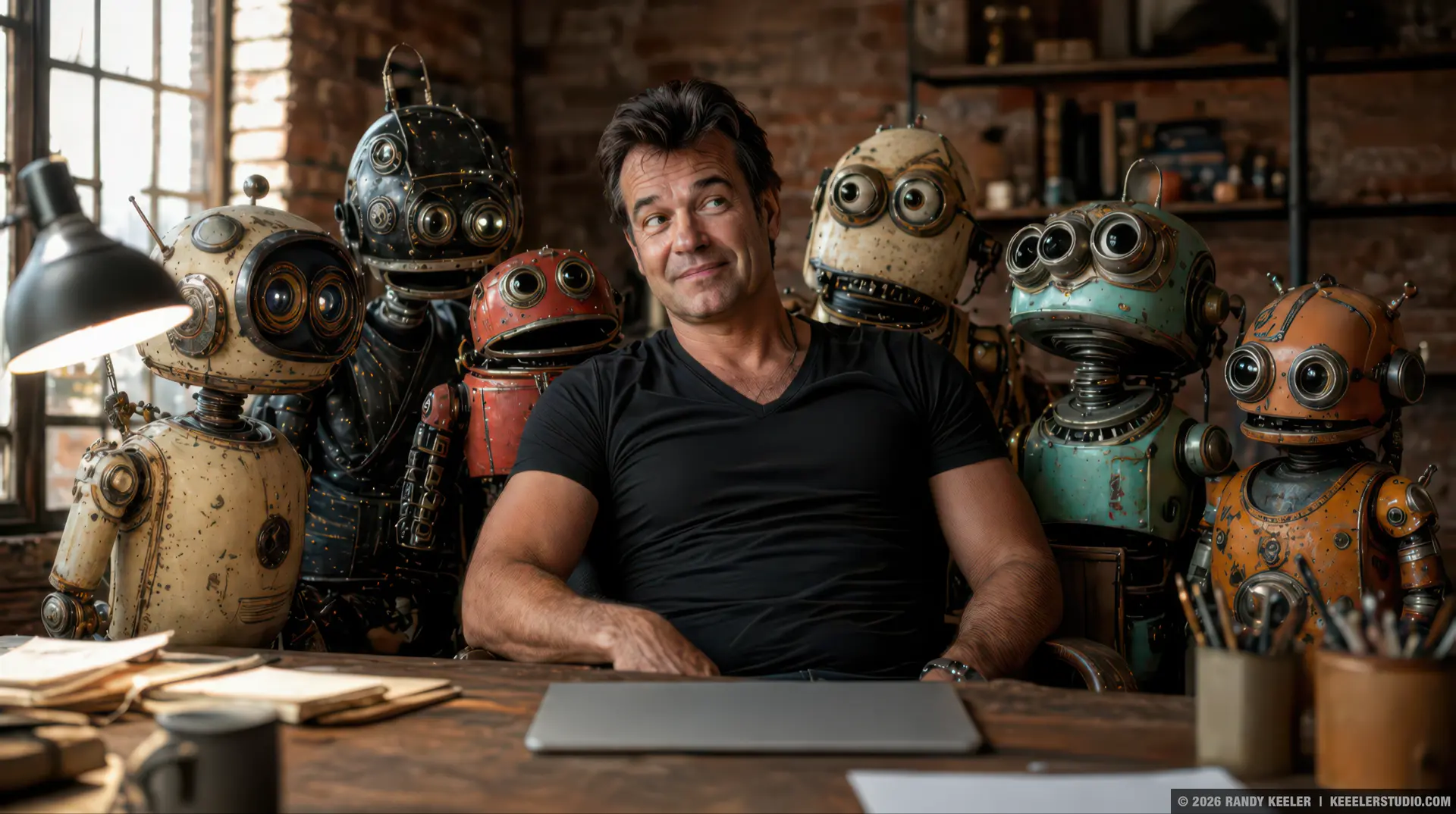 Randy Keeler and droid kids