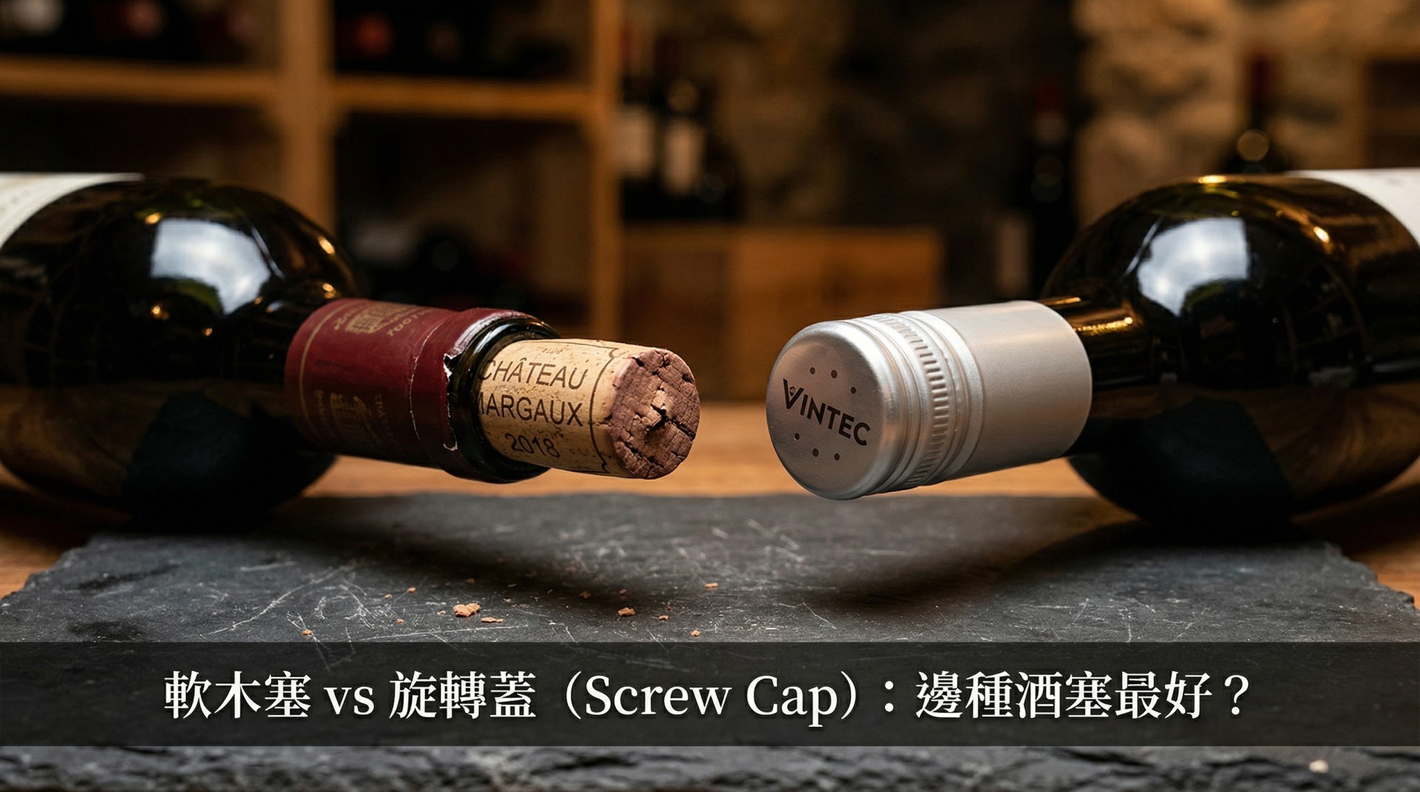 軟木塞 vs 旋轉蓋（Screw Cap）：邊種酒塞最好？揭開陳年能力的真相