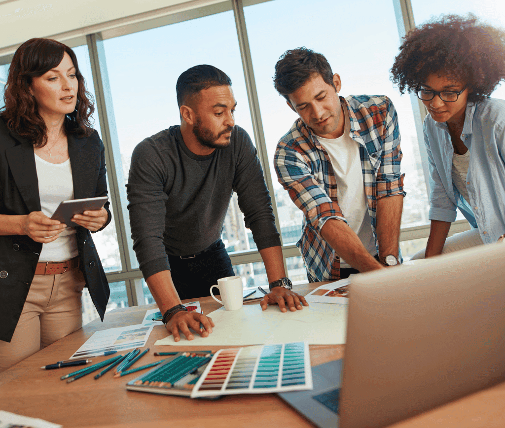 photography of people inside room during daytime