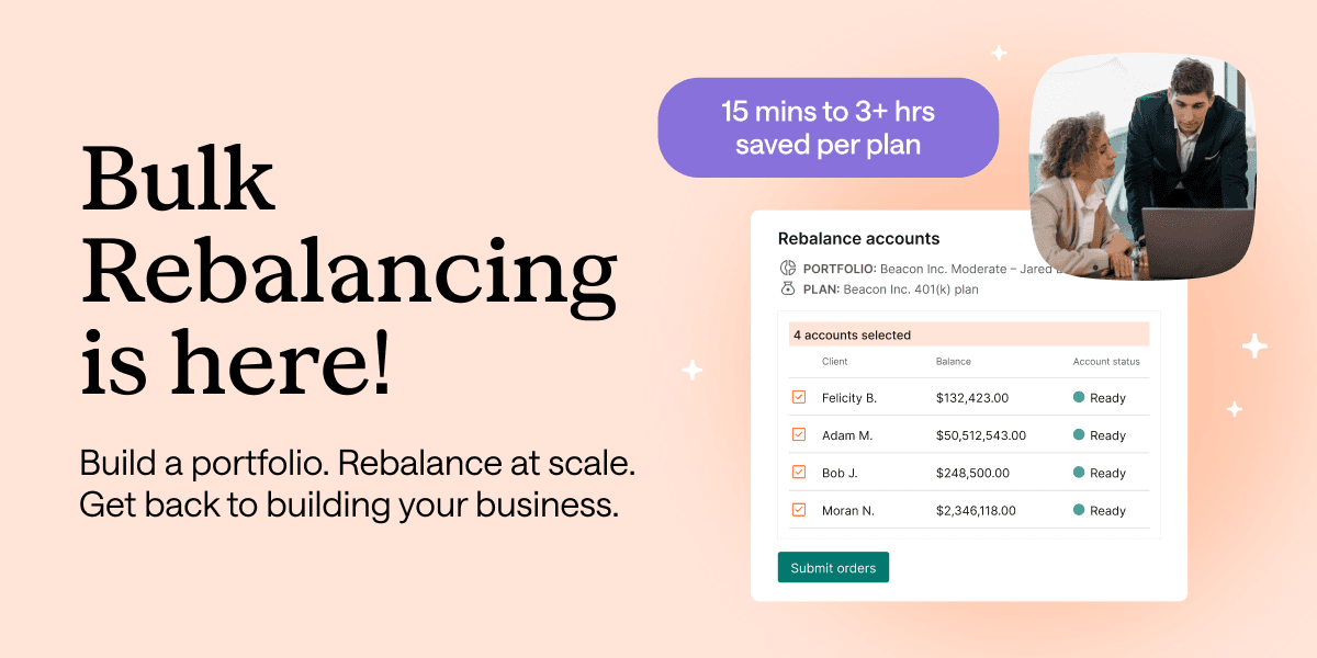 Bulk Rebalancing is here!