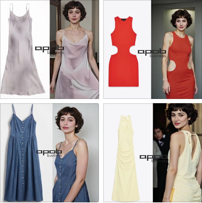 easily dress up your AI girl.