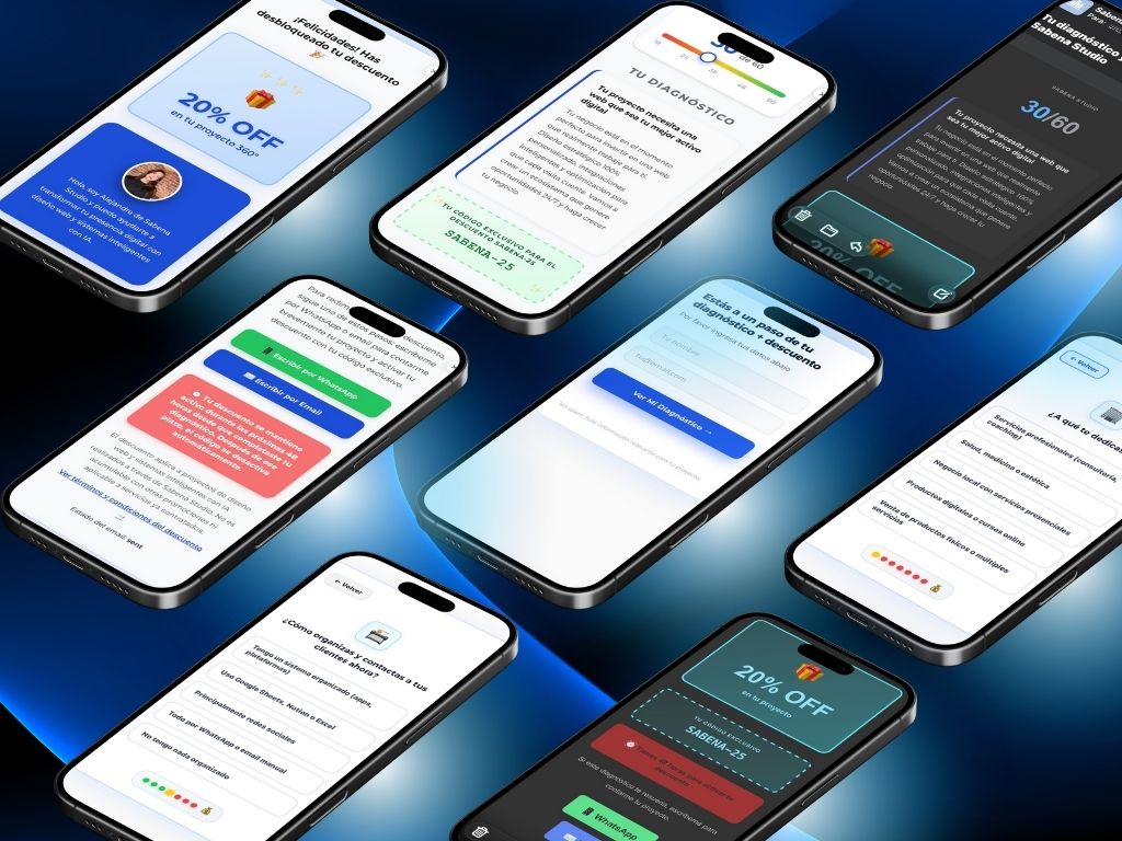 iphones mostrando la ux