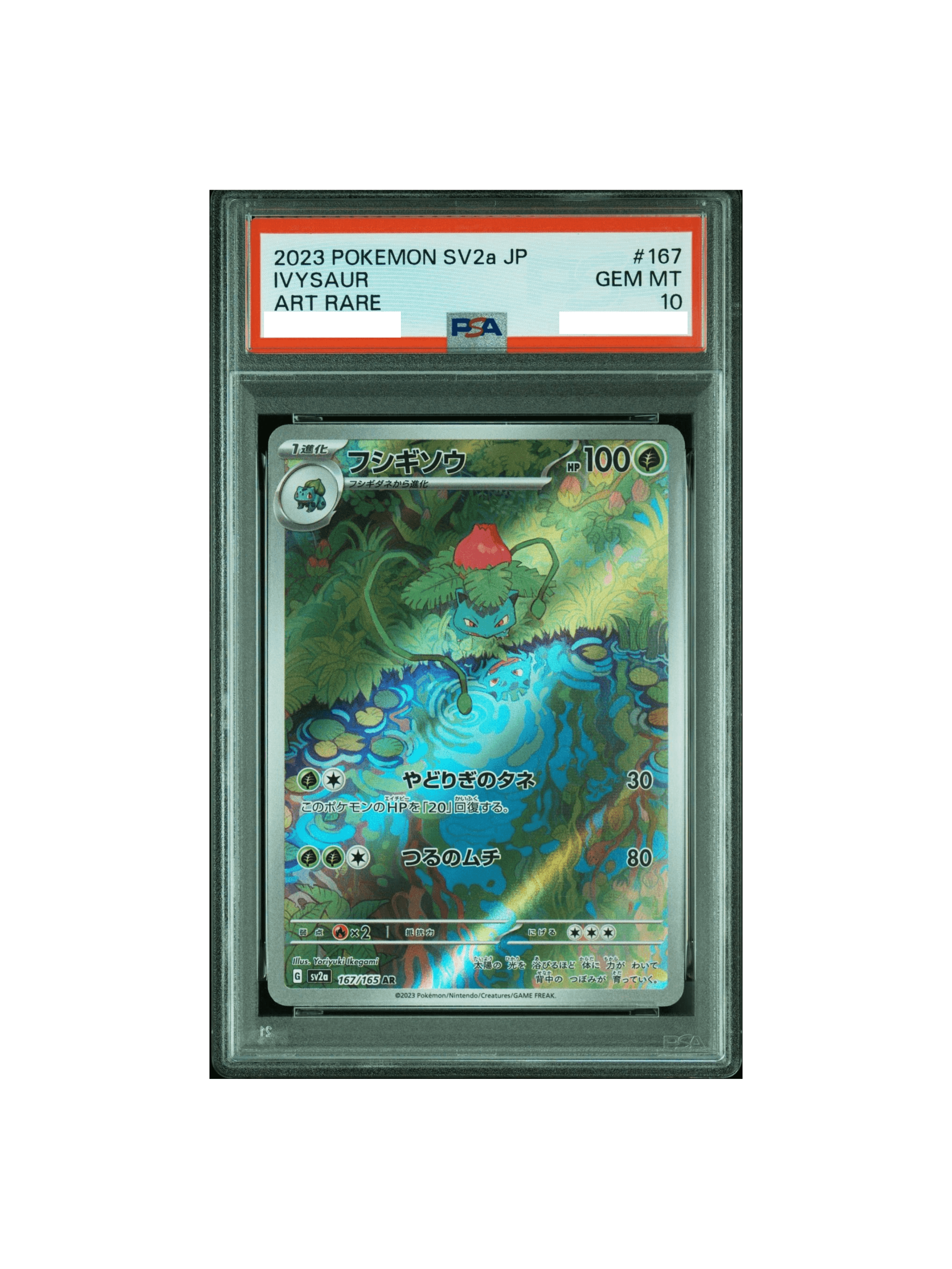PSA10フシギソウ AR 167⁄165