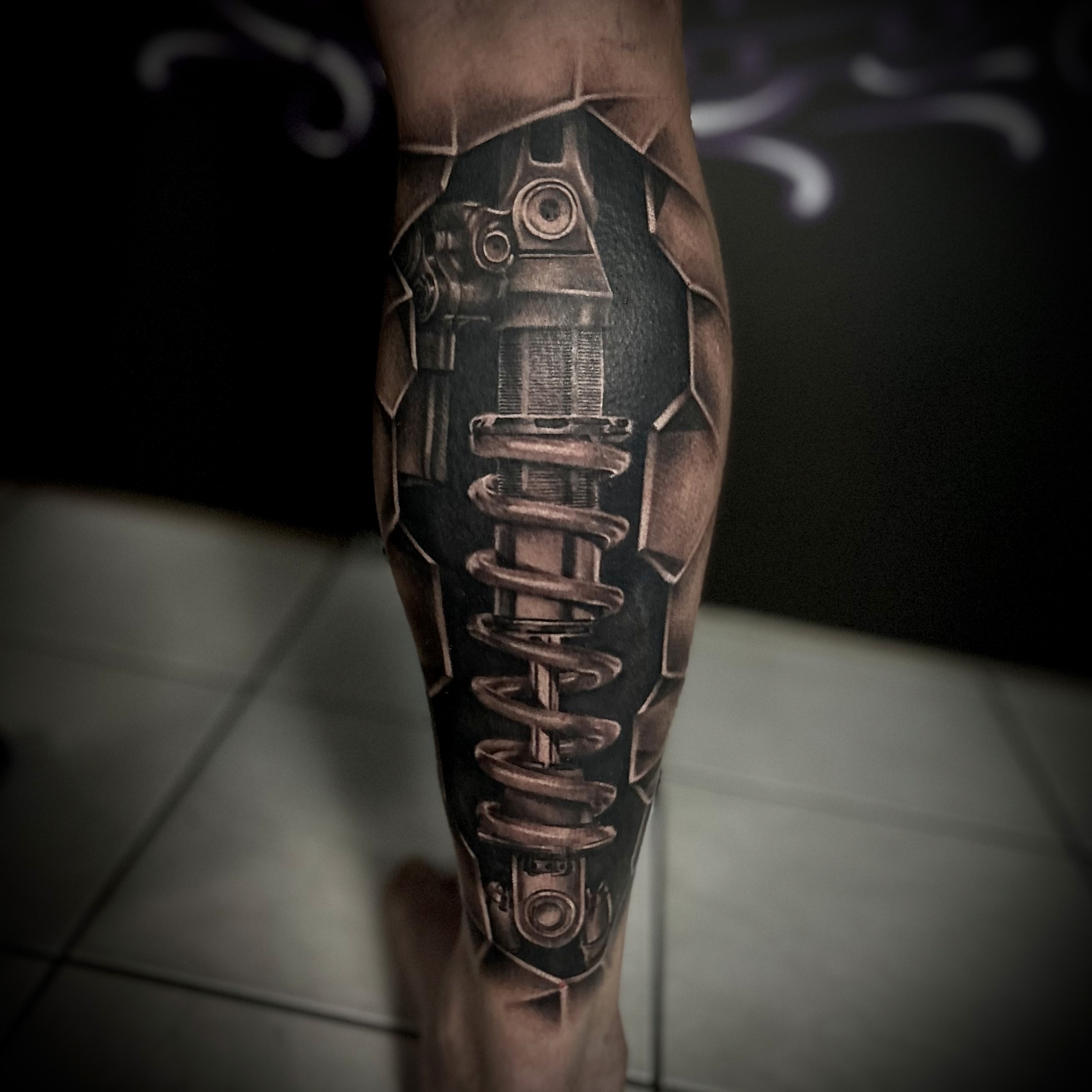 tatuaż biomechaniczny szczecin