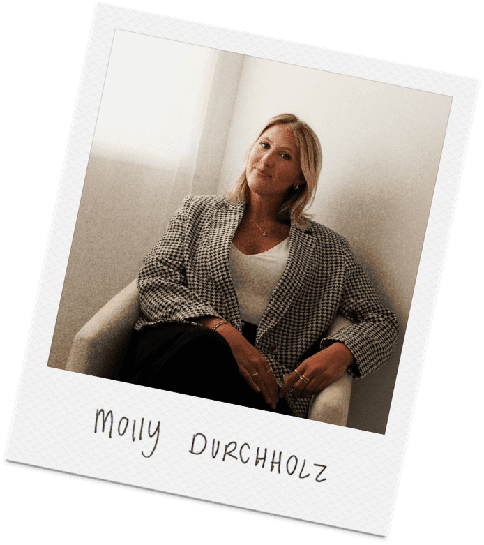 Common Thread Co. Creative Director Molly, co-founder of the Evansville branding and web design studio