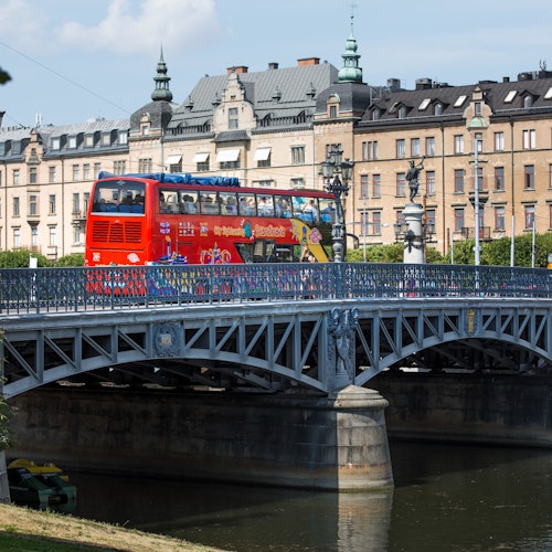 City Sightseeing Stockholm: Hop-on Hop-off Bus + Boat Tour tickets in Stockholm