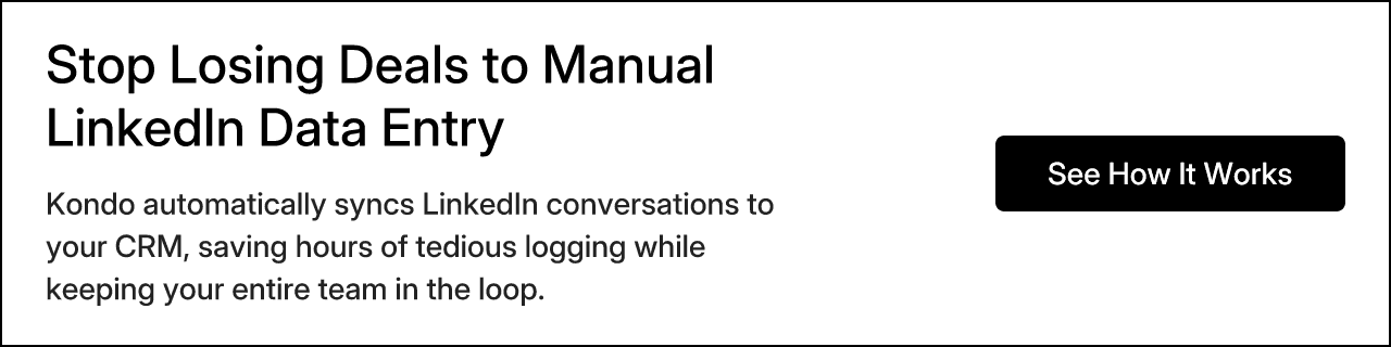 Stop Losing Deals to Manual LinkedIn Data Entry