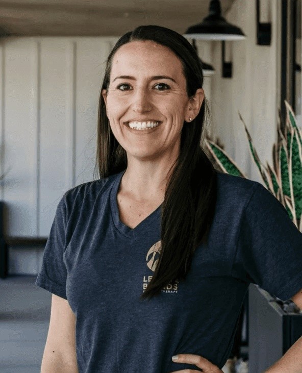 Portrait of a staff member at Leaps and Bounds Pediatric Therapy.