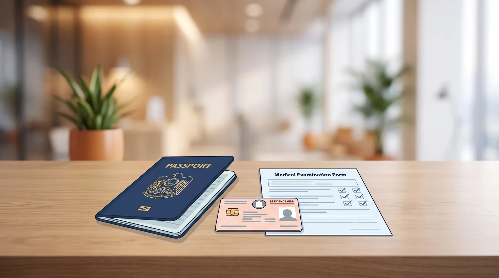 Which Company Structures Qualify for a UAE Golden Visa beside a passport, residence visa card and application form