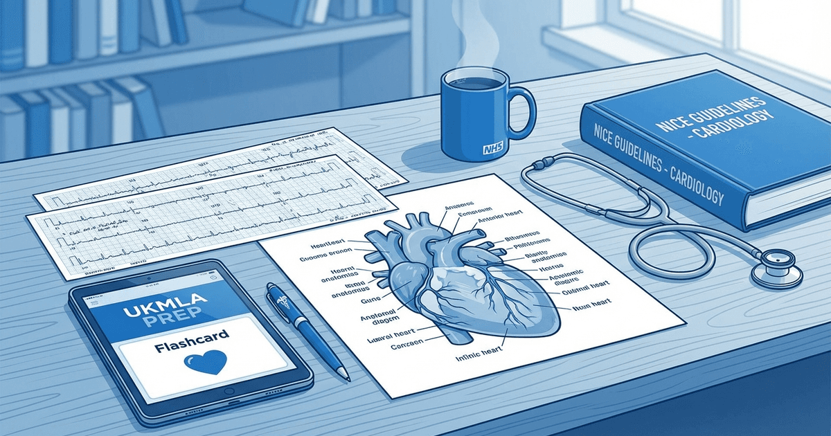 Cover: How to Prepare Cardiology for UKMLA: High-Yield Topics and a Focused Study Strategy