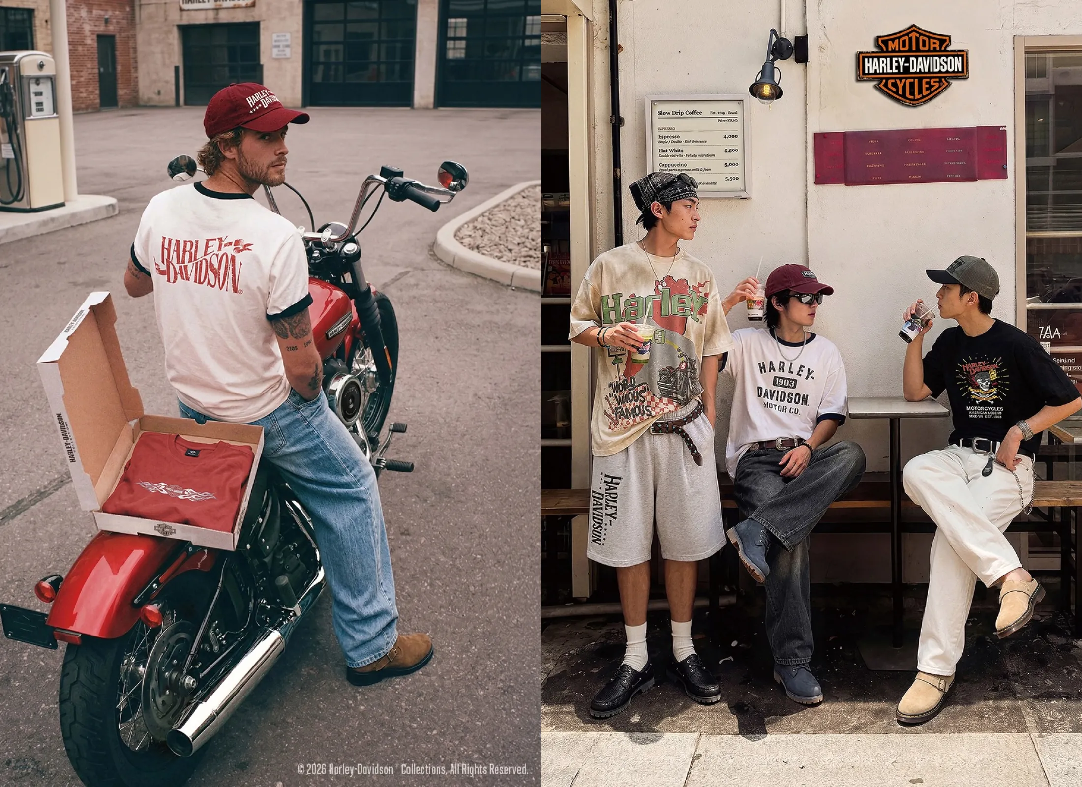 Harley-Davidson Collections campaign visual