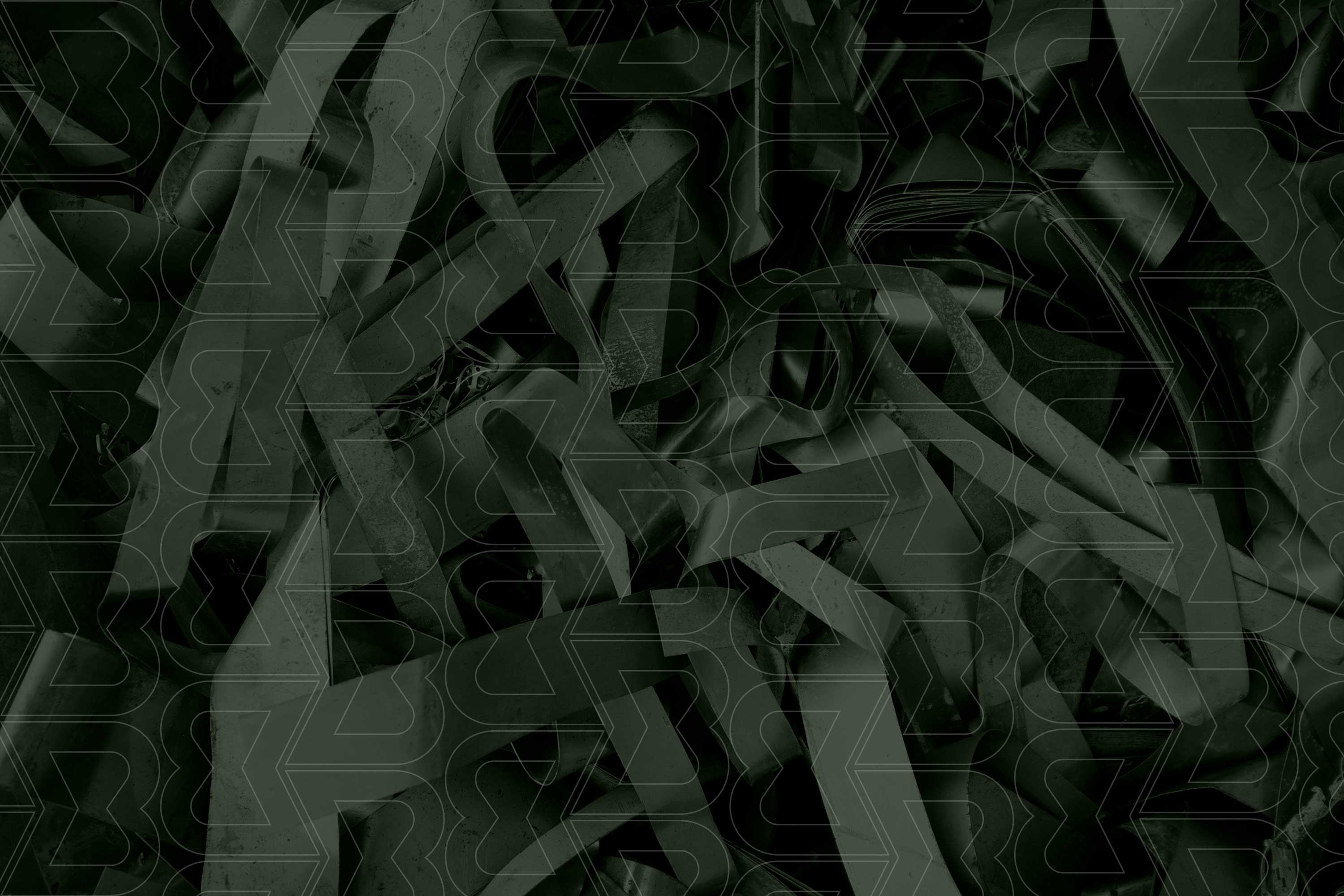 metals with logo pattern