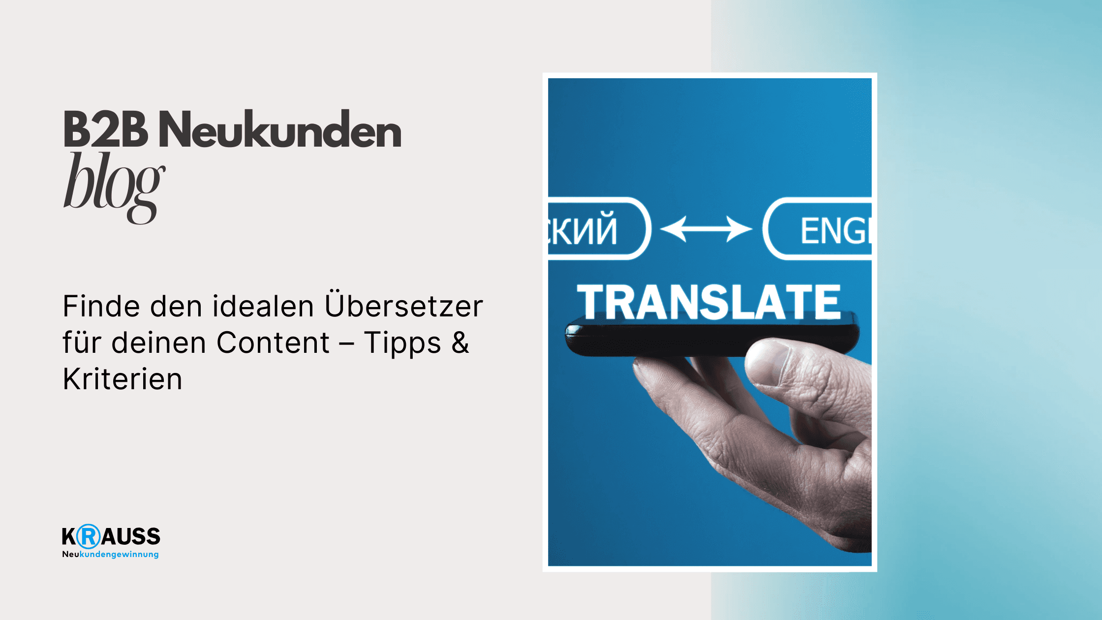 Finde den idealen Übersetzer für deinen Content – Tipps & Kriterien