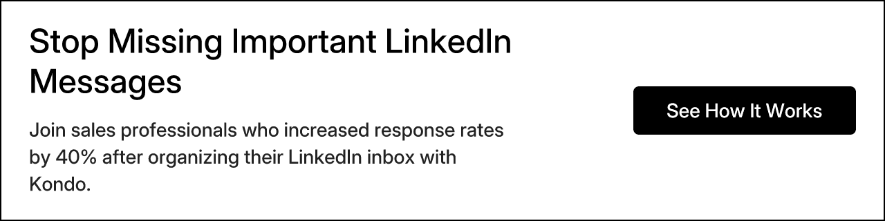 Stop Missing Important LinkedIn Messages