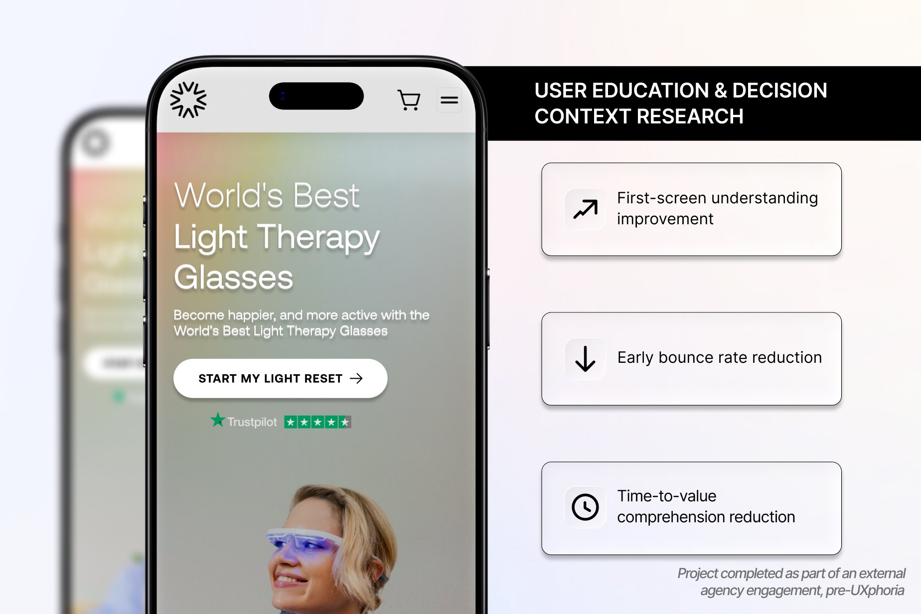 Website redesign case study for MDRN Remedies wellness brand