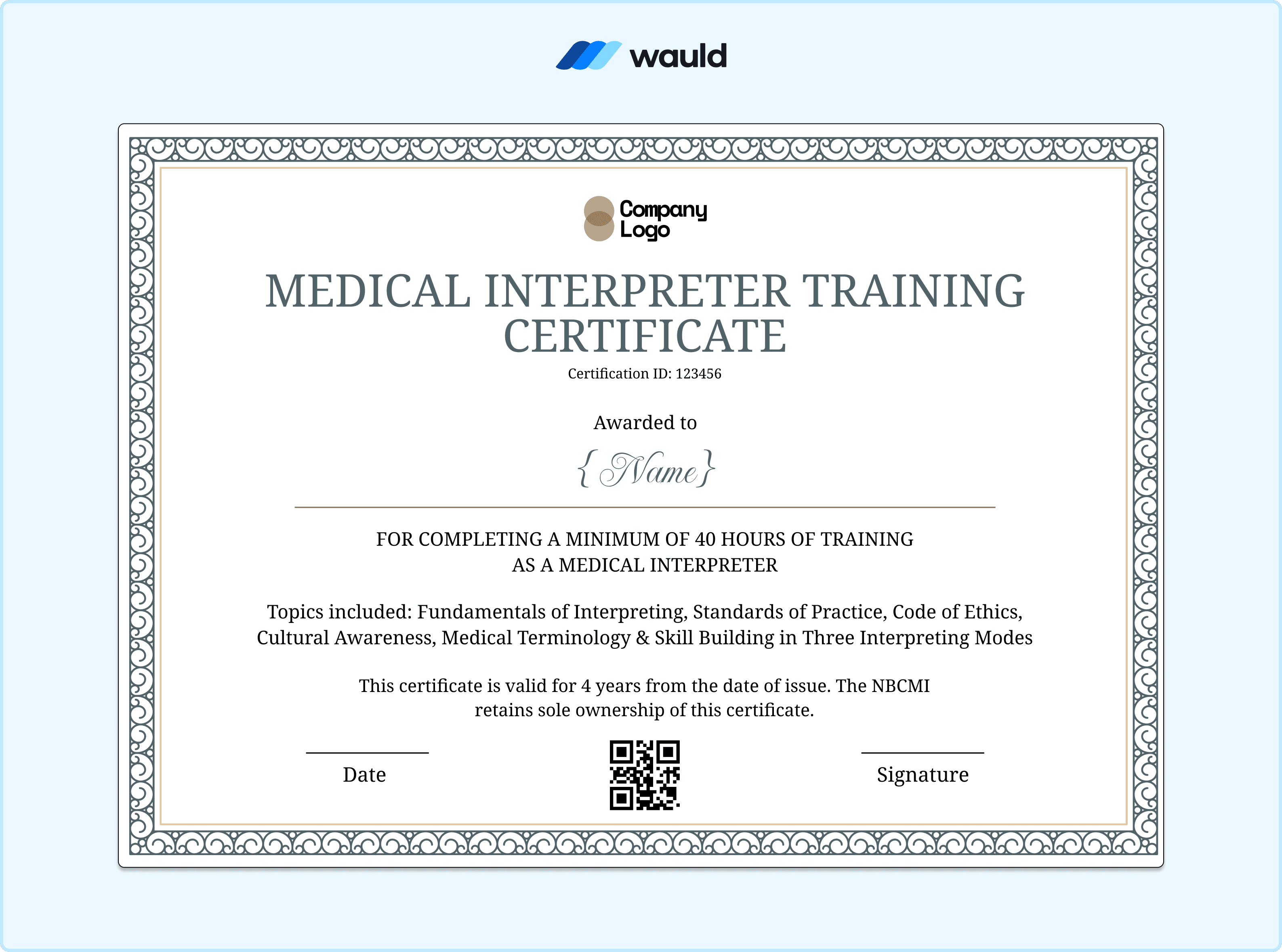 Medical Interpreter Certificate