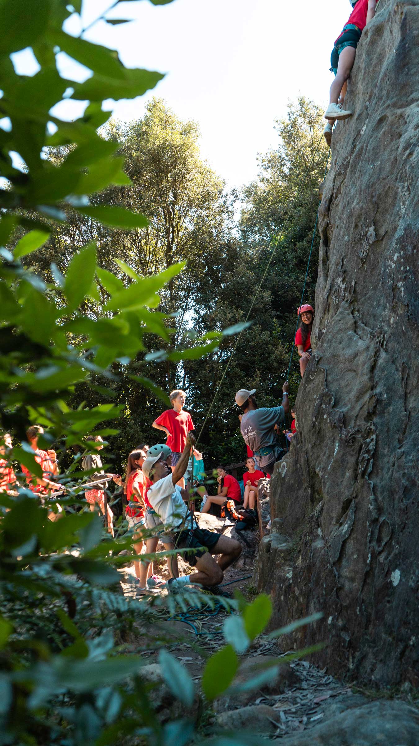 Group of men standing with Sufboard