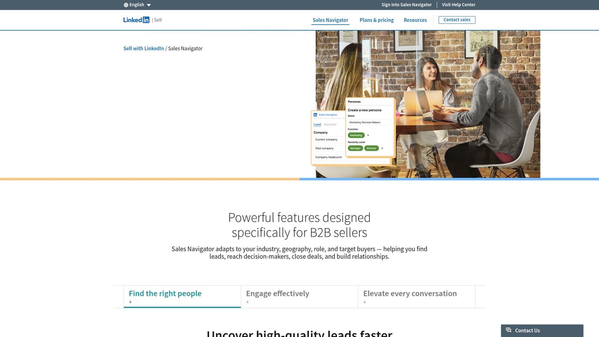 8 Essential Lead Generation Systems for 2025 Success - LinkedIn Sales Navigator