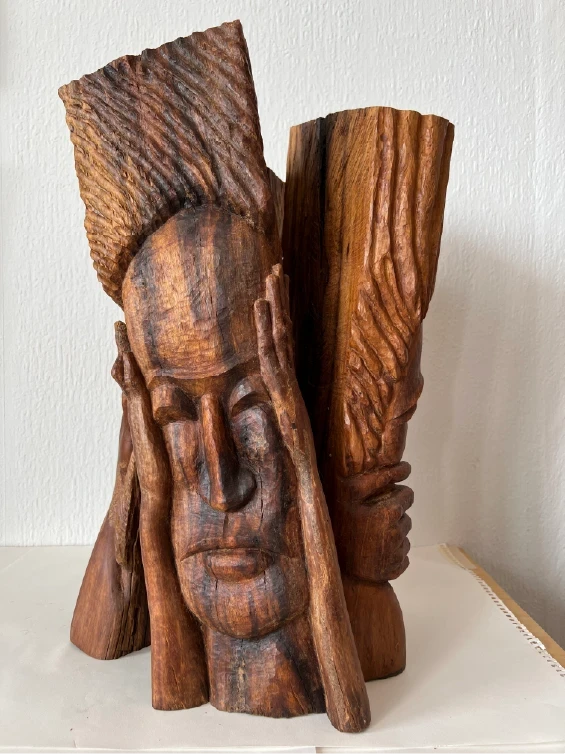 Heard Nothing, Saw Nothing, Said Nothing, 2023. Casurina. by Barbara Walker.