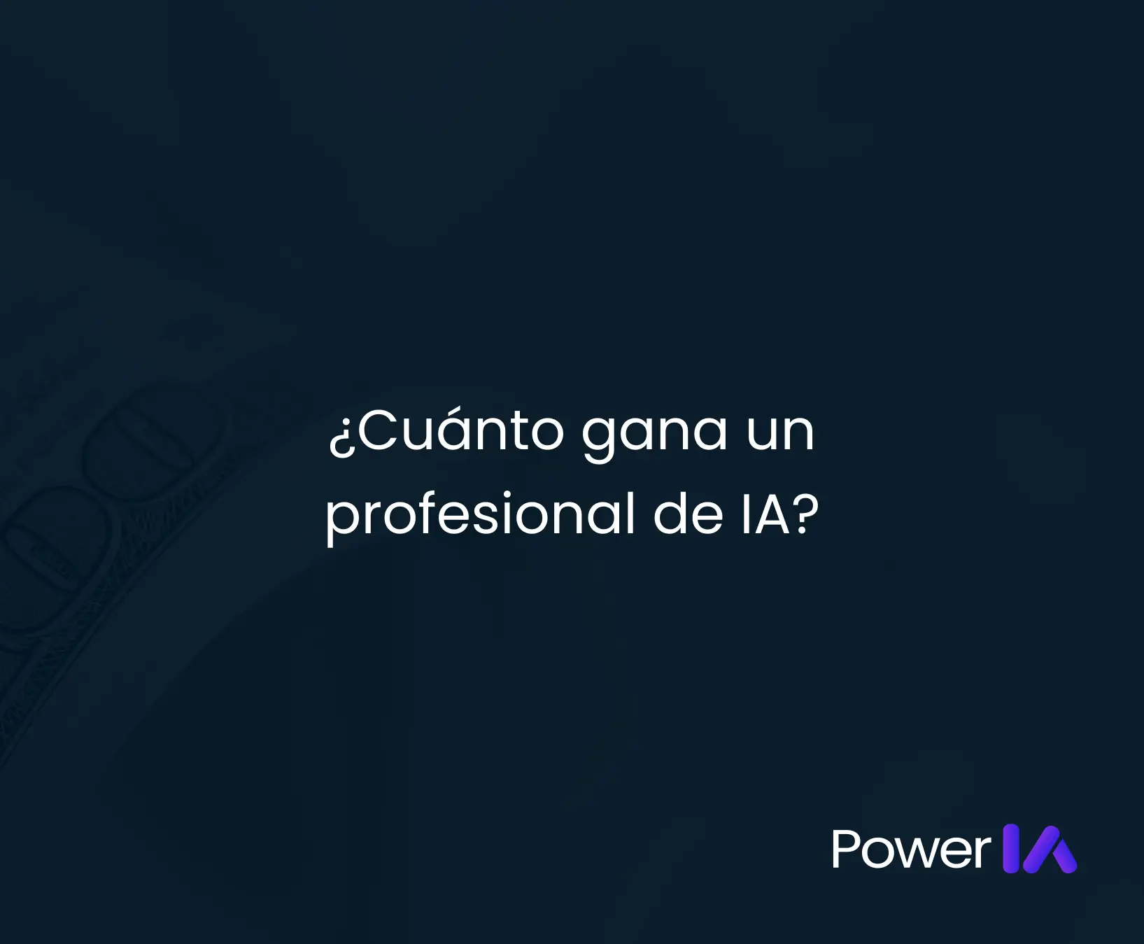 Cuánto gana un profesional de IA en 2025
