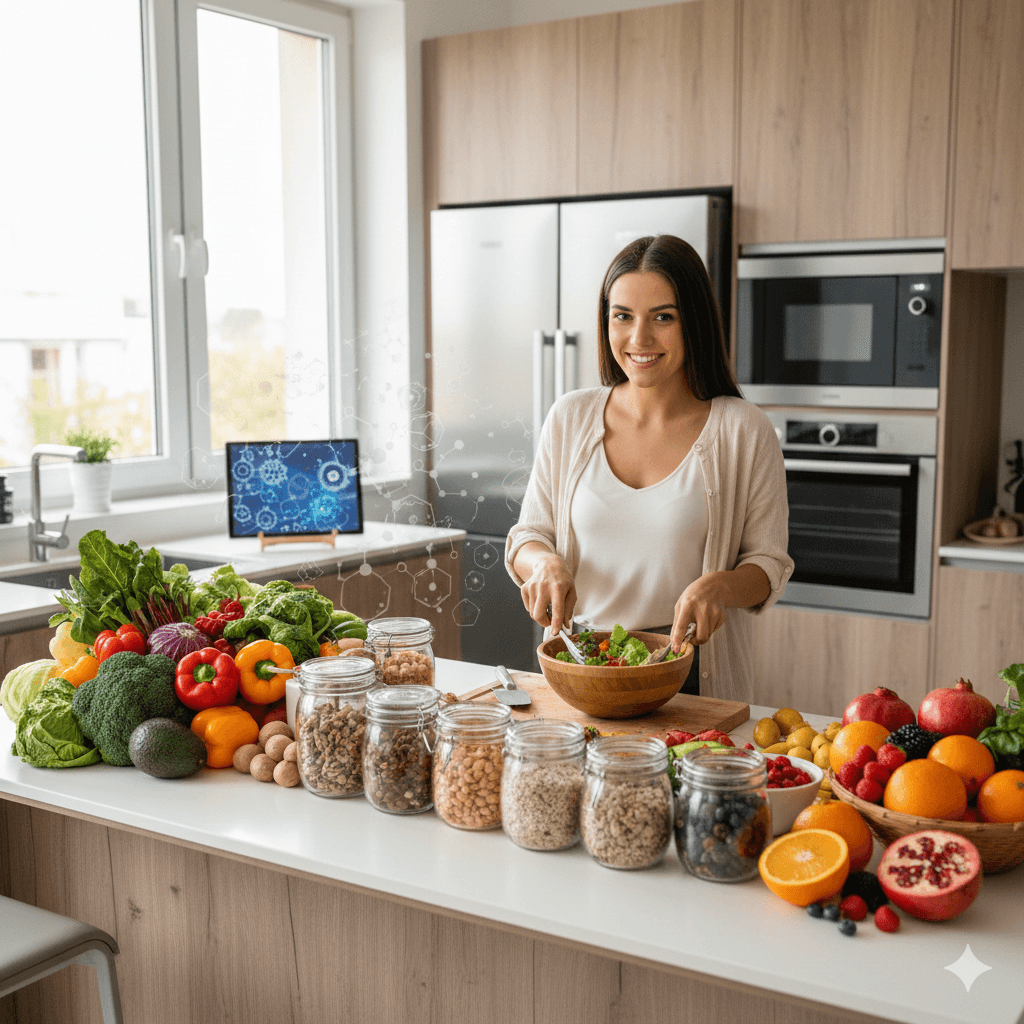 Clario cashflow overview card displaying income and expense trends over the past 7 days with a line chart.