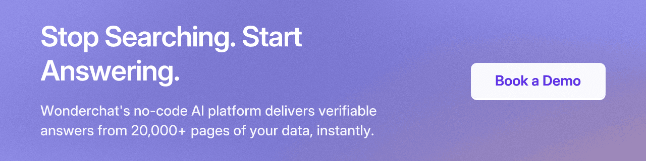 Stop Searching. Start Answering.