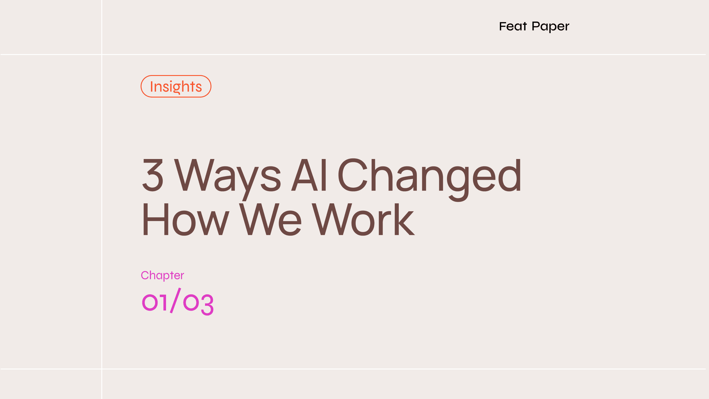 2025 AI Trends : 3 Ways AI Is Transforming How We Work