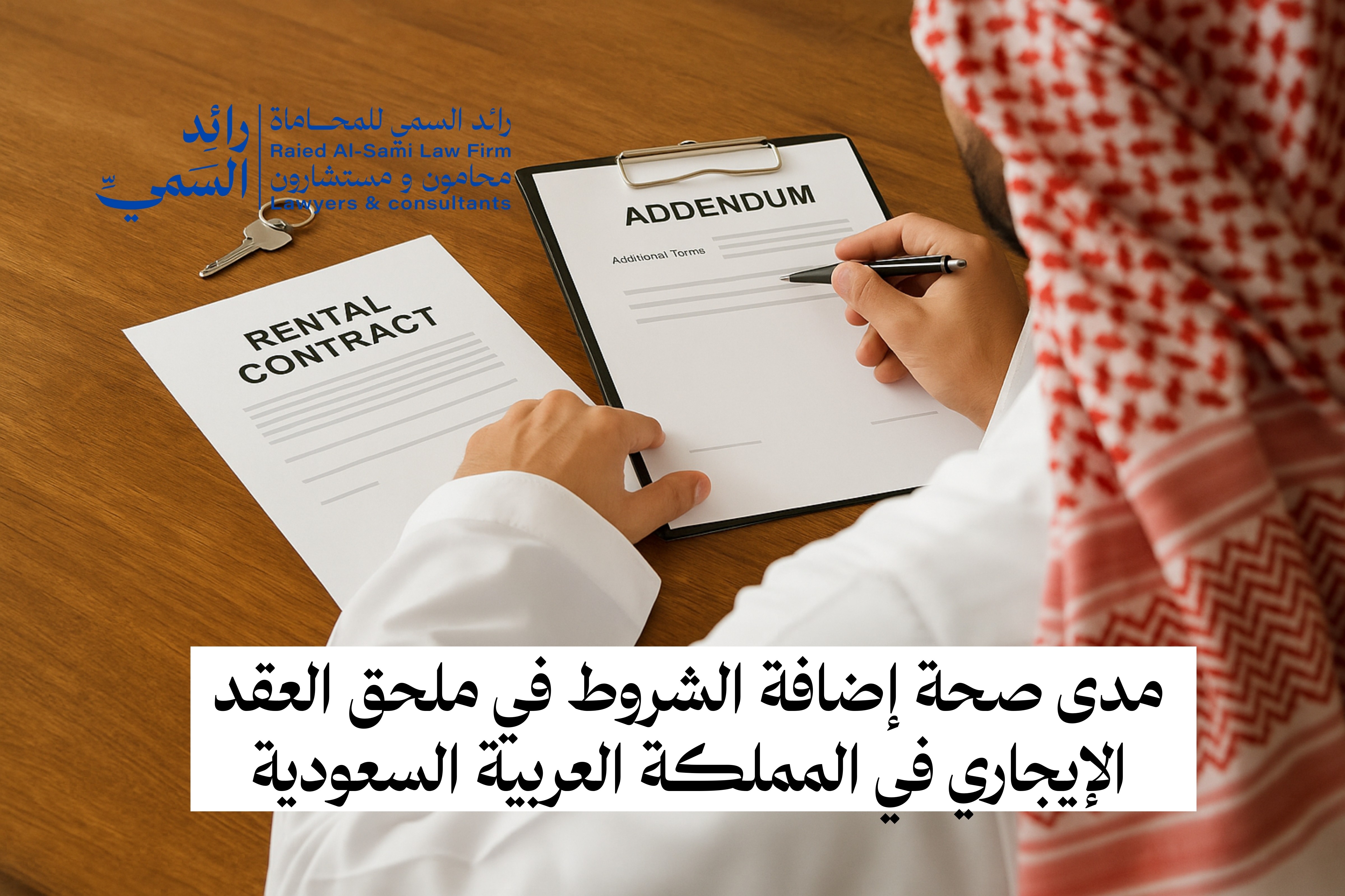 مدى صحة إضافة الشروط في ملحق العقد الإيجاري في المملكة العربية السعودية