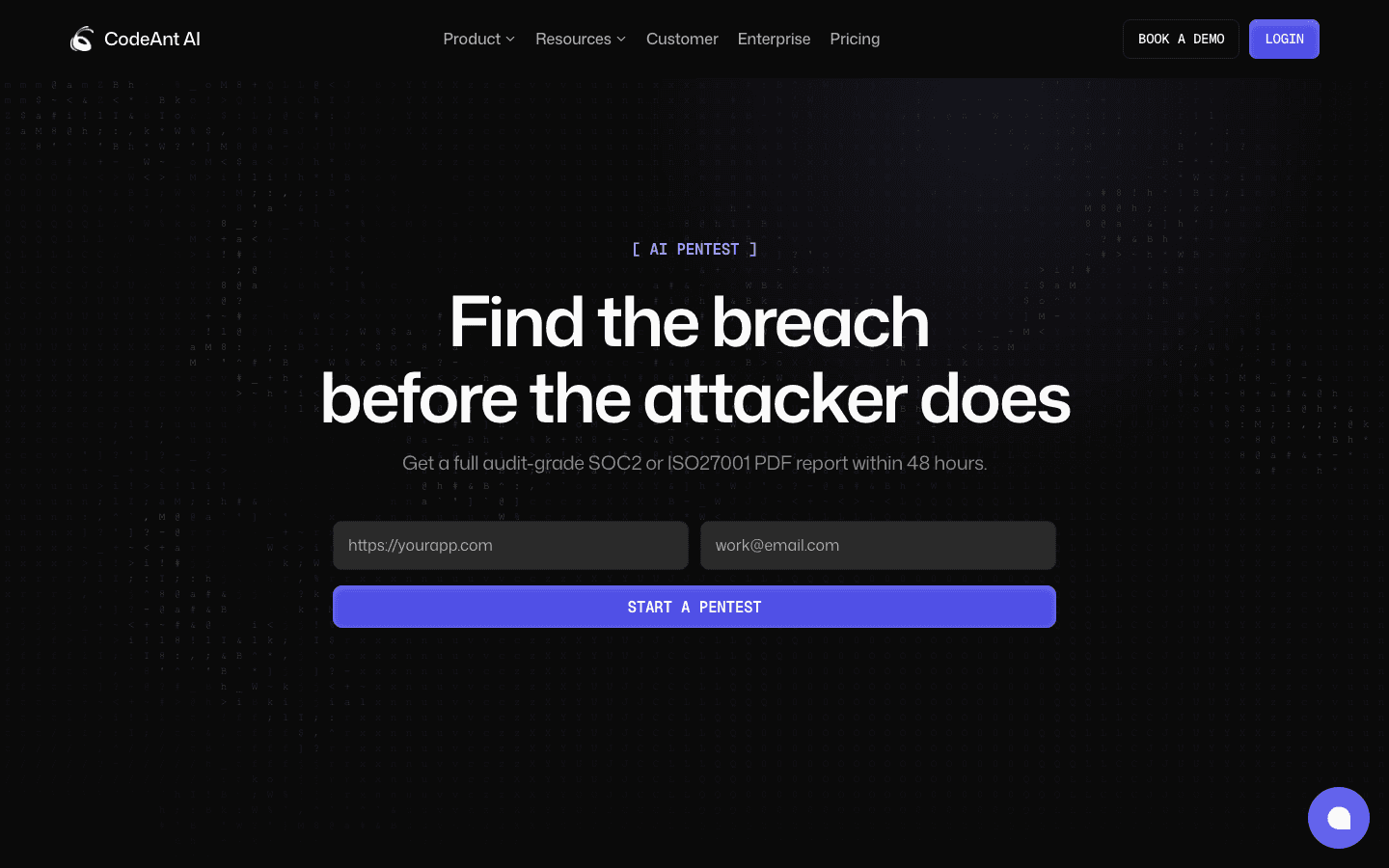 CodeAnt AI application penetration testing platform