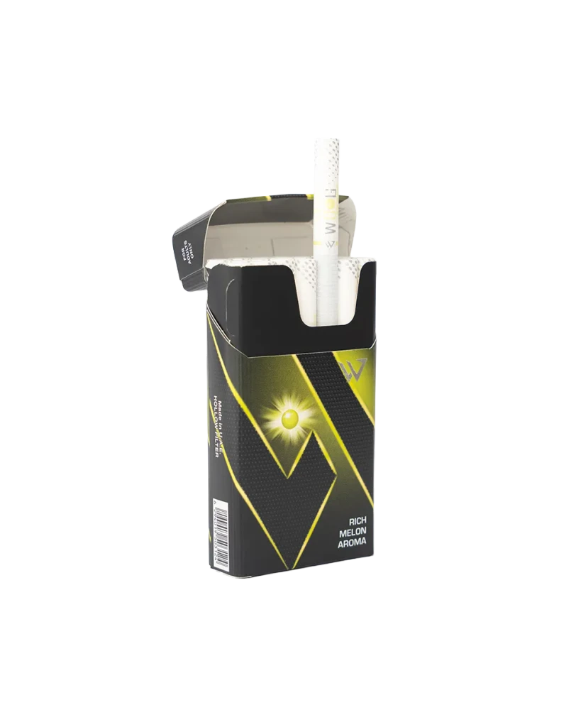 Woog Melon Mint cigarette pack.