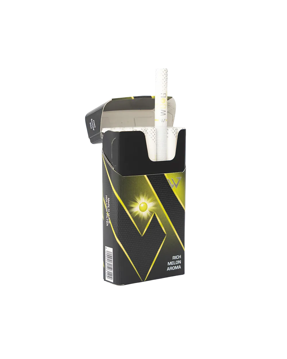 Woog Melon Mint cigarette pack.