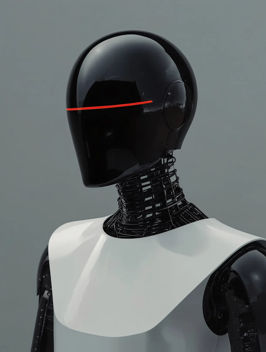 Futuristic Humanoid Robot