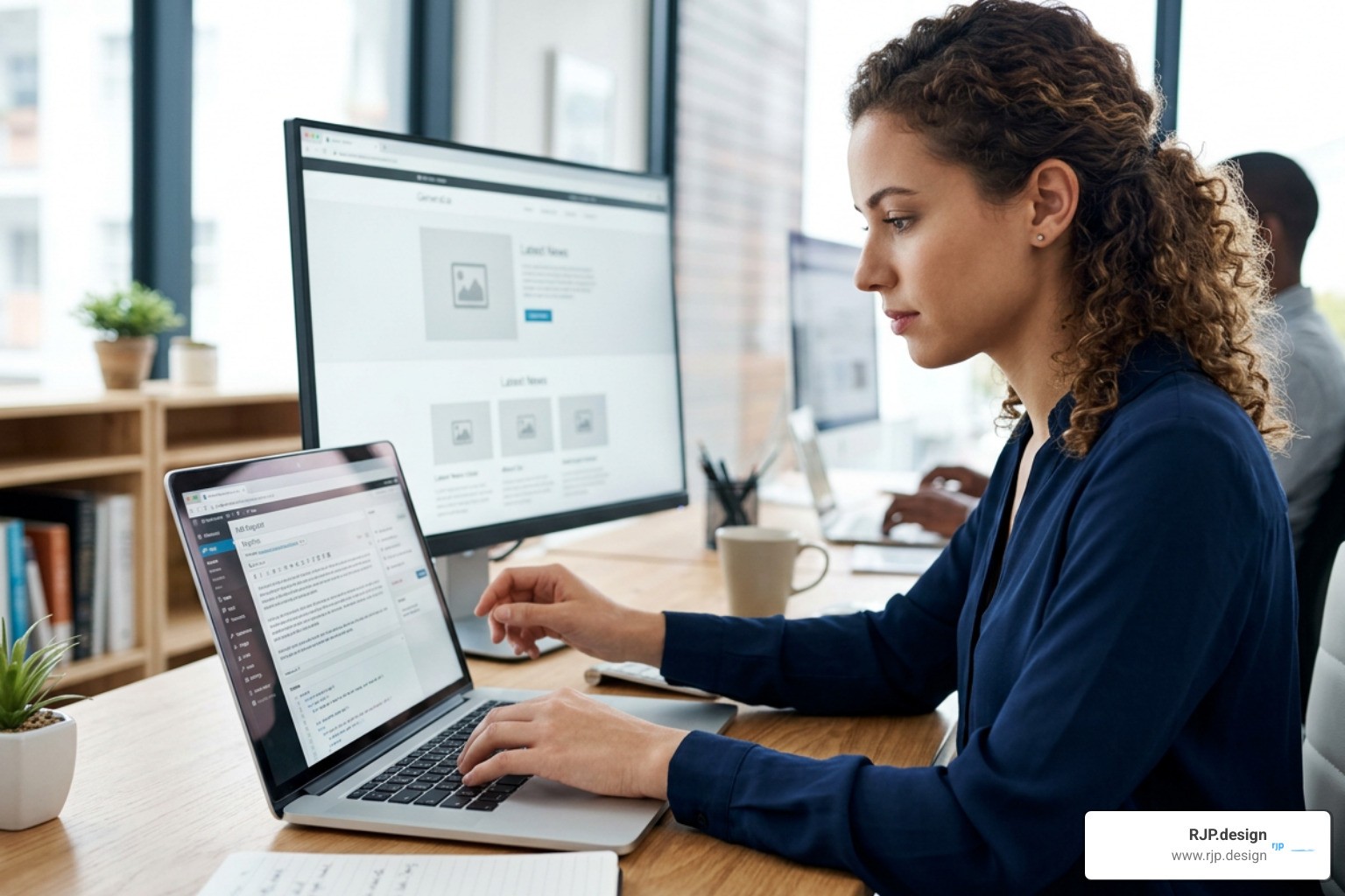 modern website analytics dashboard highlighting real-time user engagement and bounce rates