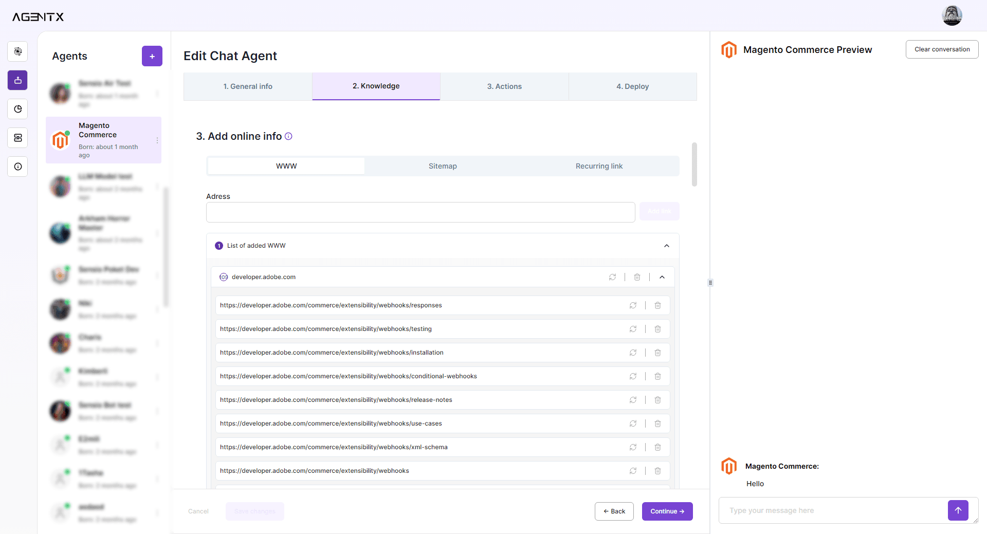 AgentX AI Agent