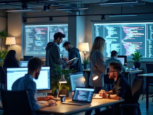 Photo of Hamza as a music producer