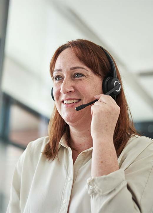 Calm woman, serene outdoor moment