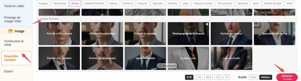 ia photo cv gratuit