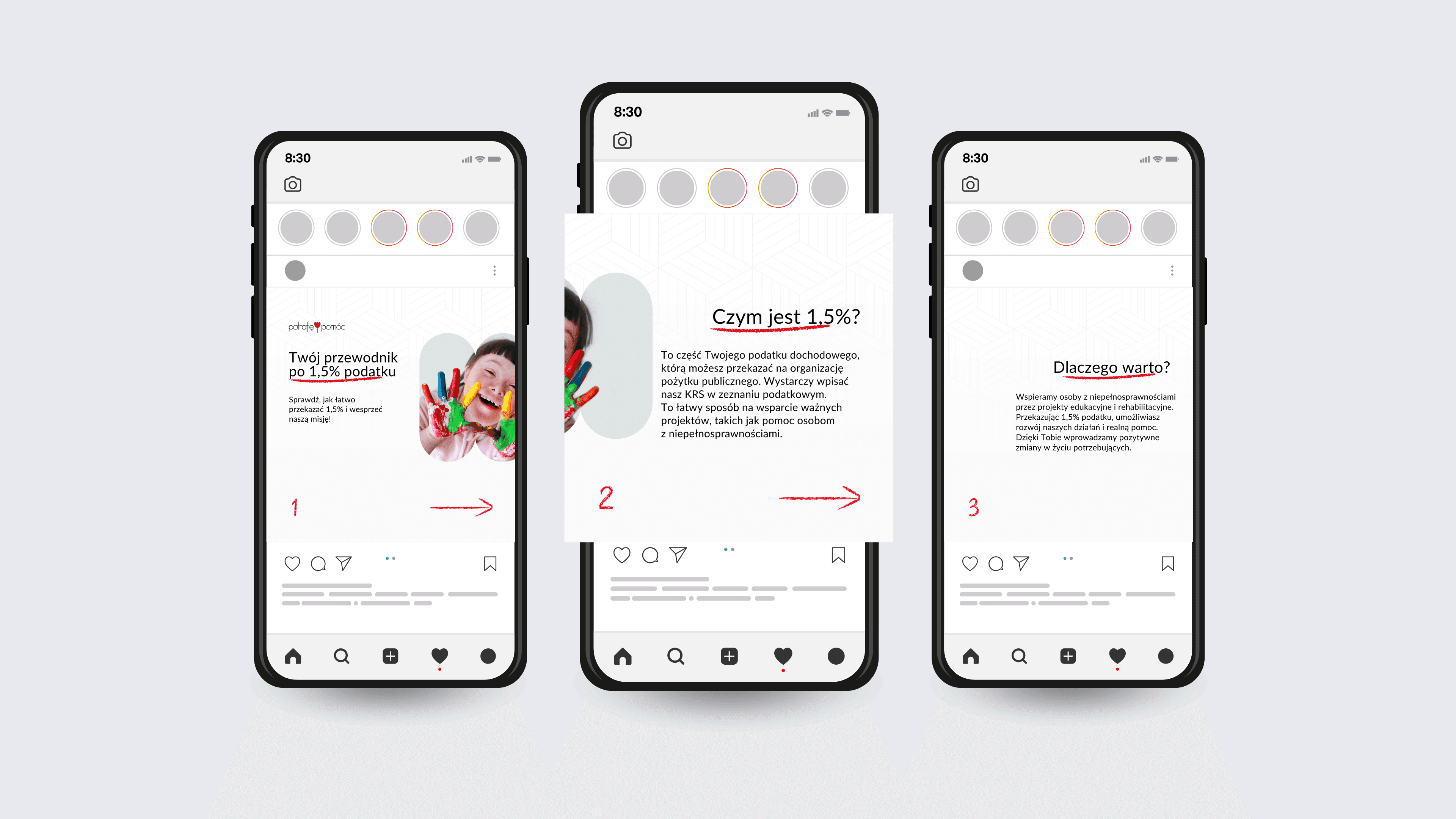 Phone mockup with the app details page