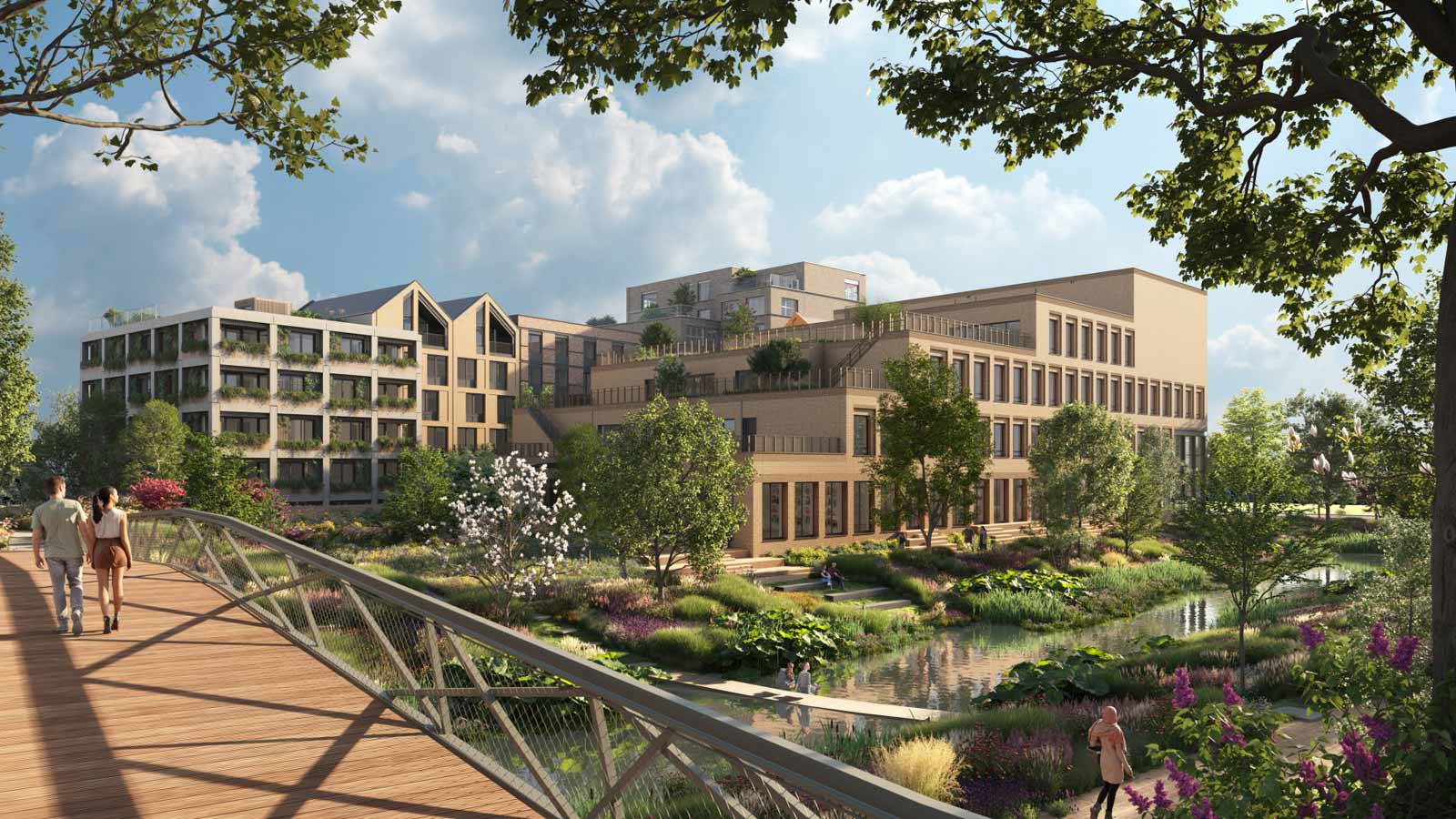 Exterieur van Parklaan Residences in Eindhoven, woningcomplex beheerd door BPD Woningfonds