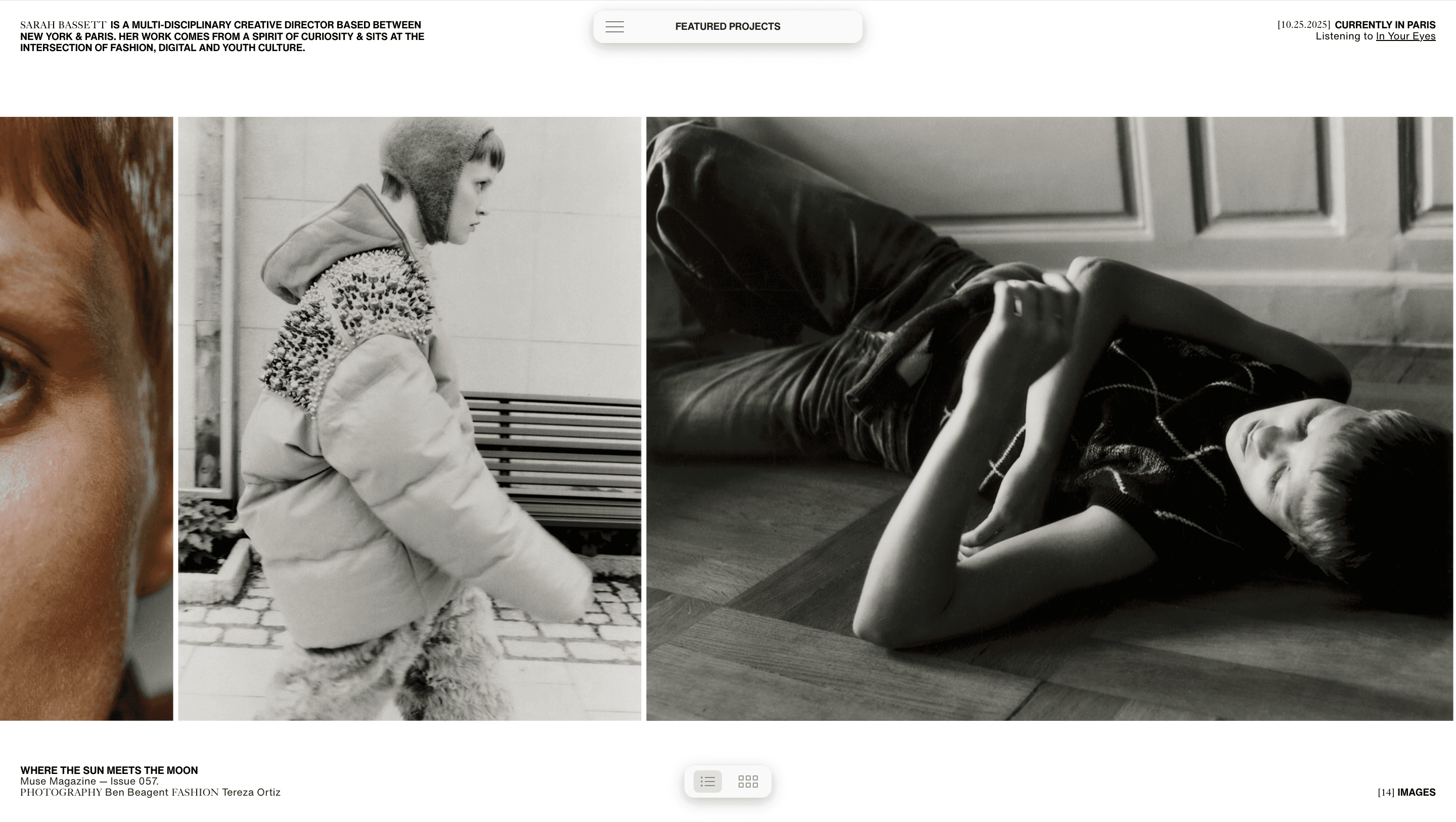 Curated website showcase highlighting contemporary visual direction.
