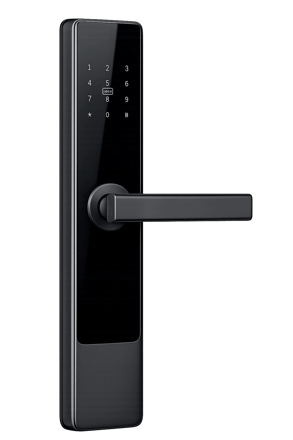 a red, blue and green fluid painting on a black background