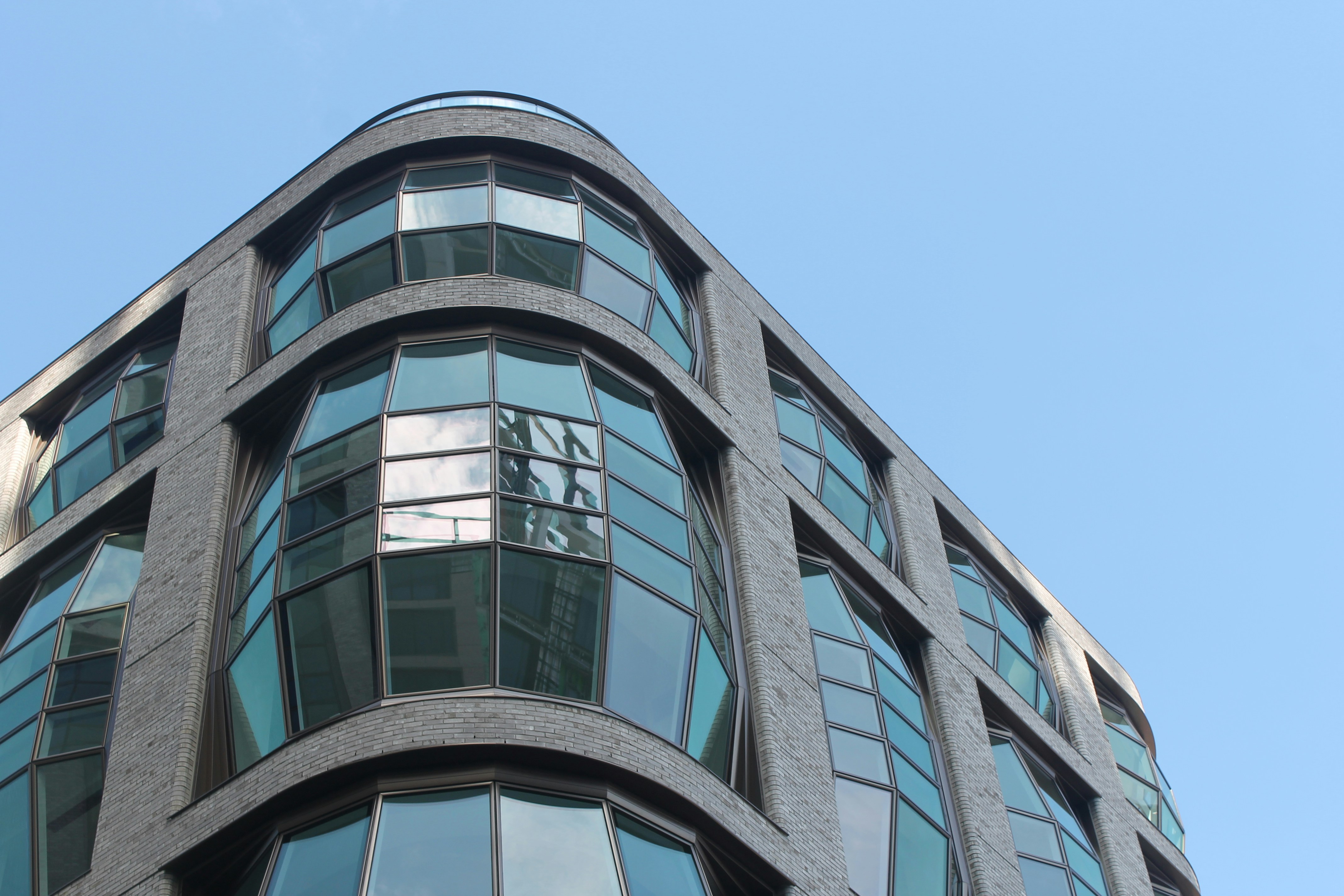 Geometric photo of a building.