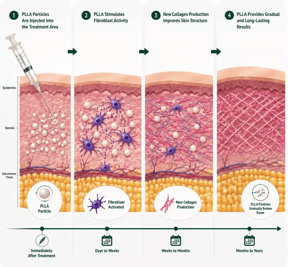 How Does PLLA-PEG Injectable Filler Work