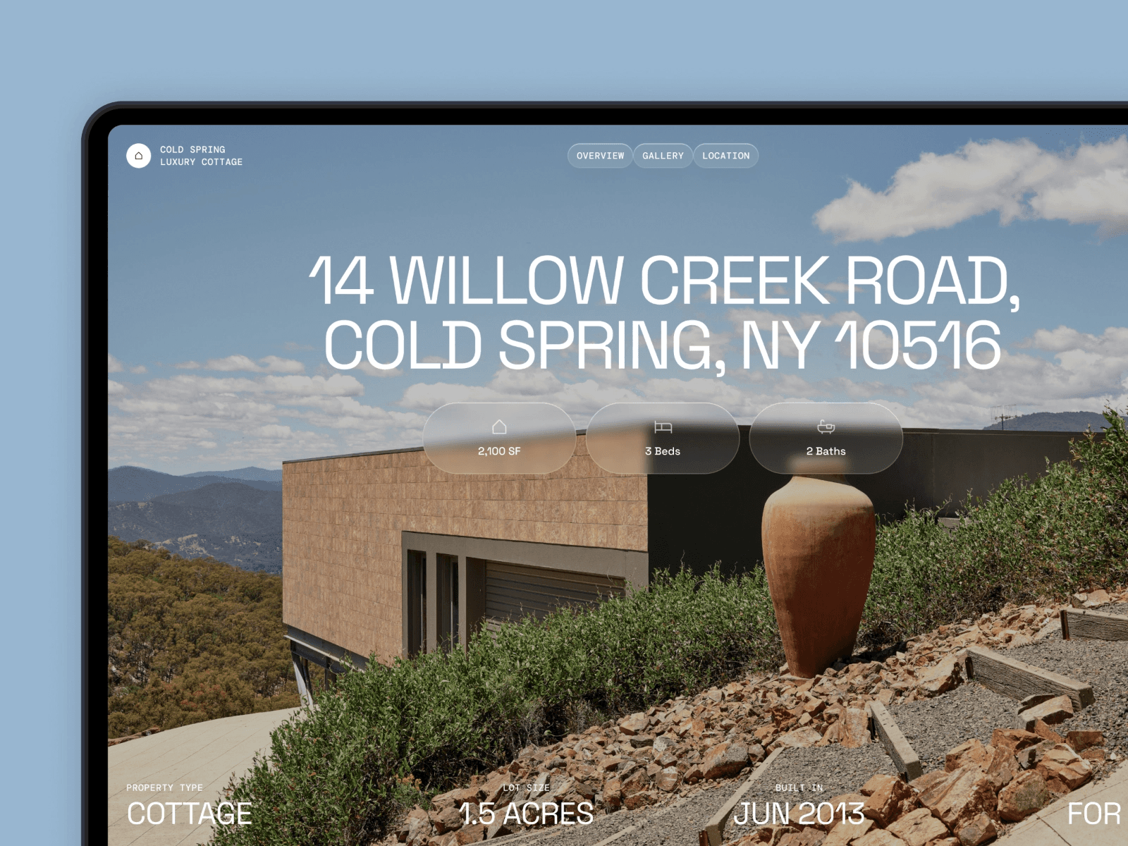 Top 18 Real Estate Website Templates - Cottage