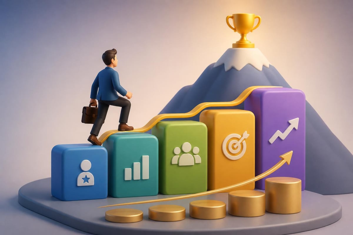 Sales career progression